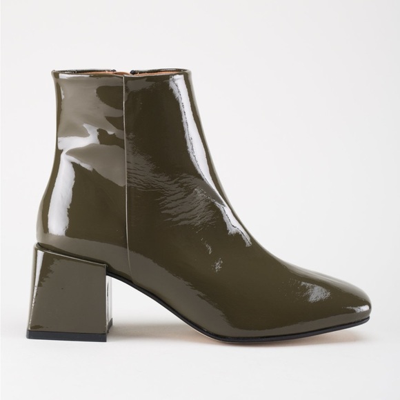 LOQ Lazaro ankle boot - patent bosque green size 37 - Picture 2 of 6